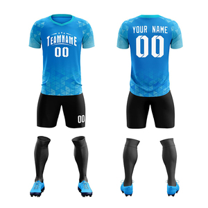 Uniforme de Fútbol para Hombre con Impresión por Transferencia de Calor, Colores, Tallas y Logotipos Personalizados - Ropa de Entrenamiento 100% Poliéster - Product Image 4