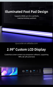 Chasis para Juegos de Escritorio Jungle Leopard AX-2 con Pantalla de 2.99 Pulgadas, Base Iluminada sin Bordes - Product Image 4