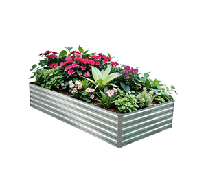 Bac à légumes rectangulaire haut de gamme avec design personnalisé pour l'aménagement de jardins extérieurs et les idées de décoration de maison - Product Image 5