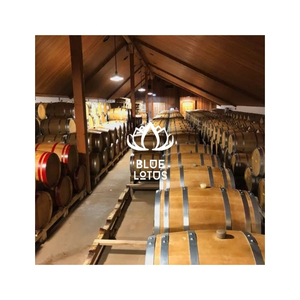 LIVRAISON IMMÉDIATE Fût en bois de chêne vintage de qualité alimentaire 200L 300L 500L pour vieillissement de bière, bain de glace et stockage de boissons - Product Image 1