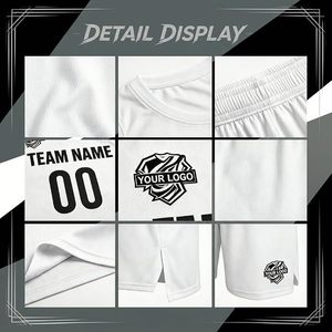 Ensemble d'uniformes de basket-ball personnalisés pour hommes, femmes et jeunes, maillot et short personnalisés avec nom, numéro et logo d'équipe, vert - Product Image 5