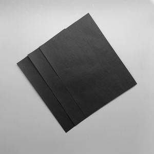 Forros Redondos Desechables de Papel Negro para Cupcakes, Papel Antigrasa para Envasado de Alimentos - Product Image 3
