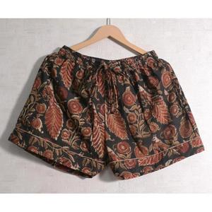Cotton Floral Print Women Pajama Set, Soft Short <b>PJs</b>, Cute Nightwear Loungewear - Product Image 4