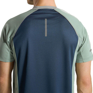 Vêtements de sport athlétiques, t-shirts pour hommes en coton 100 % écologique, respirants, col rond, jersey, vêtements de gym - Product Image 6