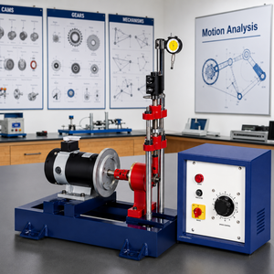 Aparato de Análisis de Cámara |   Entrenador de mecanismo de leva y seguidor de velocidad variable |   Máquinas y Equipos de Laboratorio de Ingeniería Mecánica - Product Image 3
