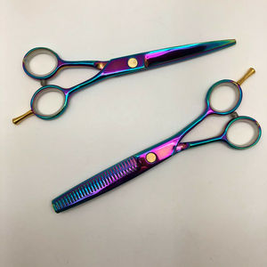 Ciseaux de barbier en acier japonais 440C, ciseaux à cheveux pour la coiffure, outils de coiffage - Product Image 4