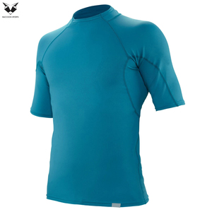 Camisetas de compresión MMA de manga corta, cómodas, súper elásticas, con protección solar, logotipo personalizado, ropa deportiva para adultos, Rash Guard - Product Image 4