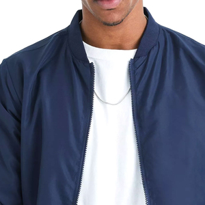 Blouson Bomber Homme Personnalisé en Usine, Respirant et Coupe-Vent, Style Hip Hop avec Col Montant pour l'Hiver - Product Image 4