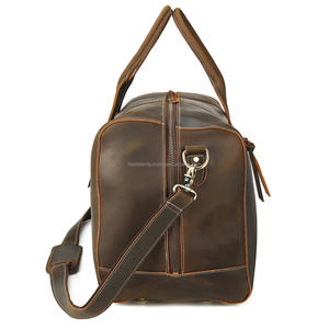 กระเป๋าดัฟเฟิลหนังวัวแท้สุดหรูกระเป๋าเดินทางข้ามคืน - Product Image 6