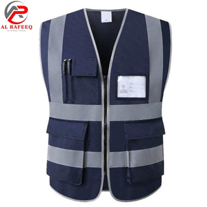Chaleco de Seguridad Reflectante de Alta Visibilidad con Logotipo Personalizado, Chaleco de Trabajo de Alta Visibilidad, Fabricante OEM Personalizado 2026, Corte Ajustado - Product Image 1