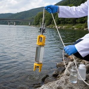 Muestreador de Agua Ruttner |   Botella de Muestreo Limnológico Profesional para Pruebas de Calidad del Agua, Investigación Ambiental y Recolección en Campo - Product Image 4
