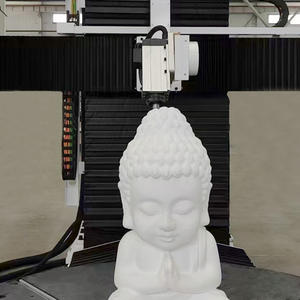 Moule à broche 4 axes 5 axes Préessing Wood Carving Foam Cutter 3D Sculpture Mold Foam CNC Cutting Engraving Machine - Product Image 6