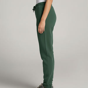 Pantalones Deportivos de Forro Polar con Puños, Color Sólido, Corte Regular, para Invierno 2025, Ropa Deportiva Informal y Moderna para Mujer, Ligeros - Product Image 2