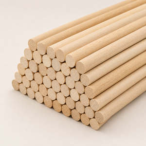 Tiges en bois massif naturel avec tolérance de précision pour les fabricants de meubles, les fabricants de placards et les travaux de design - Product Image 1