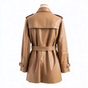 LEATHER <b>COATS</b> FOR WOMEN VERY CLASSY AND DECENT HIGH QUALITY - Product Image 4