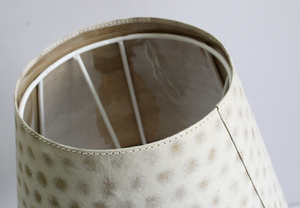Recycled & Handmade Lace <b>Paper</b> Decoration Lampshade Hemp Fiber <b>Paper</b> Desk Table Lamp For <b>Kitchen</b> Dinning Room Bedroom Hallway - Product Image 3