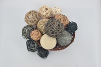 Bolsa de Potpourri Ligera Hecha a Mano con Diseño Art Deco Coco Ball para Decoración de Oficina y Ocasiones Festivas como Diwali y Bodas