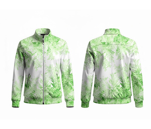 Modern Style Sublimated Sports Zip <b>Jacket</b> Running and Fitness Wear Warm Breathable Quick Dry | Sizes Men Women Youth - Product Image 1