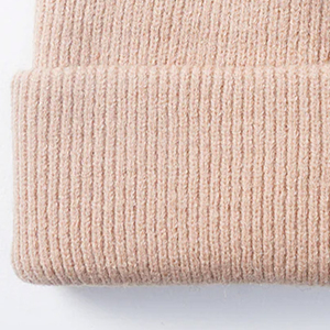 Gorro unisex a rayas, 100% acrílico, gorro de invierno informal de punto, talla adulta 56-58 cm, soporte para la producción de gorros. - Product Image 6