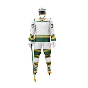 Uniforme de Hockey sobre Hielo con Bordado Personalizado de Diferentes Diseños, Alta Calidad y Estilo Nuevo, Fabricantes Profesionales de Uniformes de Hockey sobre Hielo - Product Image 4