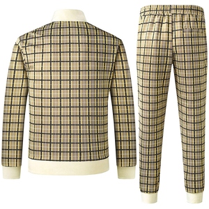 Unisex Summer Garment Dyed Casual Tracksuits Long Sleeve Jogging Suits Sweatsuit Sets <b>Track</b> <b>Jackets</b> Pants 2 Piece Outfit - Product Image 2