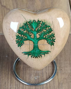 Wholesale Wooden <b>Urns</b> for <b>Dogs</b> Ashes Wooden Heart Shape Pet <b>Urn</b> Custom Engraved Wooden Cremation <b>Urns</b> With Best Quality Finished - Product Image 4