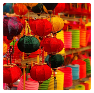 MEILLEUR VENDEUR LANTERNES EN SOIE DE BAMBOU AUX COULEURS BRILLANTES POUR LES ÉVÉNEMENTS SPÉCIAUX 100% FAITS À LA MAIN AU VIETNAM - Product Image 3