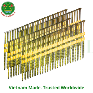 3'' x 0.120 Rust-Resistant Steel Strip <b>Nails</b> From Vietnam with Screw/Smooth Shank for Woodworking | Clavos en tira plástica - Product Image 4