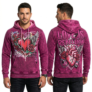 Sudadera con capucha personalizada para hombre con cremallera completa, estilo urbano, de algodón grueso y forro polar, talla grande, fabricante de sudaderas con cremallera. - Product Image 5