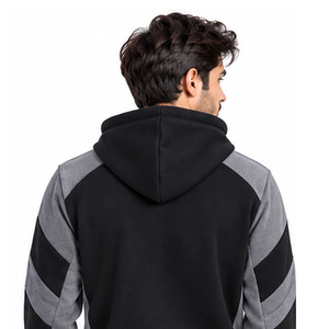Servicio de proveedor de sudaderas con cremallera para hombre, ropa casual con capucha, ropa deportiva de forro polar premium ODM, fabricante de prendas de vestir OEM. - Product Image 5