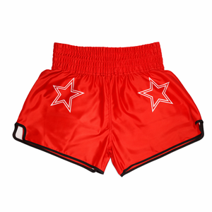 Pantalones Cortos de Boxeo Muay Thai Unisex Personalizados, 100% Poliéster, Transpirables, para Entrenamiento de MMA, con Logotipo Frontal - Product Image 2