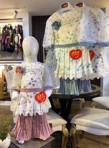 ชุดวัยรุ่นผ้าฝ้ายชุบ/ผ้าฝ้ายปากีสถาน Kameez Salwar/ขายส่งฝ้าย Salwar แฟนซีออกแบบสูท - Product Image 2