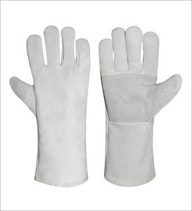 Guantes de Seguridad Personalizados de Piel TIG, Resistentes al Calor, Transpirables, Antideslizantes, Duraderos, Flexibles, Sin Látex, con Muñequera Tejida - Product Image 1