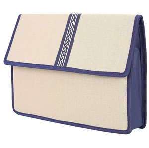 Export Quality Jute <b>File</b> Bag – Handmade Eco Friendly Document Holder for Global Wholesale Buyers - Product Image 4