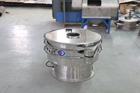 Tamis vibrant circulaire sanitaire pour usine de transformation alimentaire |   Maille anti-colmatage en acier inoxydable 304, 1 à 5 couches