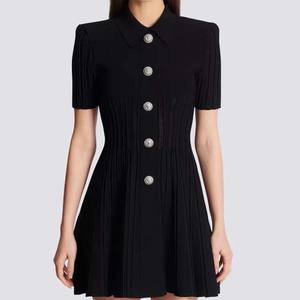 Robe Polo Femme Moderne - Tenue Polyvalente Décontractée et Sportive - Robe Ajustée à Manches Courtes avec Logo Personnalisé - Product Image 6