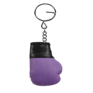 Mini-gants de boxe porte-clés en cuir PU pour la gym, la boxe, le karaté, l'entraînement sportif, le fitness, cadeau promotionnel - Product Image 3