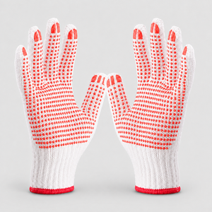 Gants de travail en PVC à points, faible MOQ, conçus avec un tissu robuste et un revêtement texturé pour une meilleure adhérence, un confort amélioré et une fiabilité accrue - Product Image 6