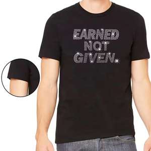 Camiseta de Algodón con Pedrería de Último Diseño, Camisetas de Verano al por Mayor, Camisetas de Estilo Nuevo con Logotipo Personalizado - Product Image 3