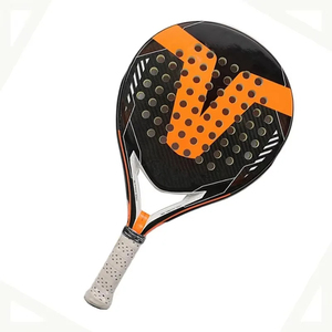 Raqueta de Pádel de Carbono Profesional Personalizada para Entrenamiento, Raquetas de Pádel Duraderas para Uso en Entrenamiento de Tenis, MOQ Bajo - Product Image 6