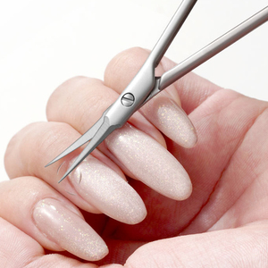 Stainless Steel <b>Cuticle</b> Scissors Straight Blade Sharp Tip Round Hole Durable Manicure <b>Tools</b> for Adults Durable Manicure - Product Image 6