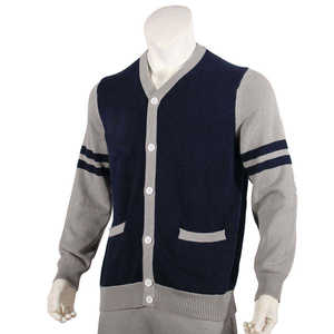 Top Selling Fall & Winter Wear V Neck Knitted Sweater Casual Wear Plain Pullover <b>Long</b> Sleeve <b>Men's</b> Sweaters - Product Image 3