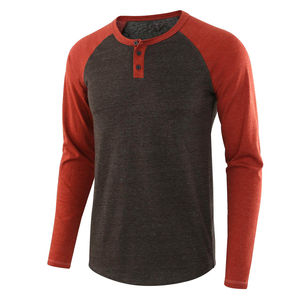 Camiseta de manga larga con cuello redondo 100% algodón para hombre, corte holgado, nuevos colores, mejores características, nuevo producto, camiseta de manga larga para hombre - Product Image 3