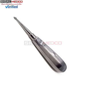Dental Elevator Spade Tip ELE 0063 for Molar Root Extraction, Stainless Steel Hollow Handle Surgical Implant Medic Instruments - Product Image 6