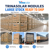 Panneau solaire monocristallin Trina Solar fiable de 635 W à haute bifacialité pour les fermes solaires industrielles