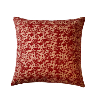 Funda de Cojín Decorativa para el Hogar y Hoteles, Hecha a Mano en India con Estampado Floral, 100% Algodón, 200 Hilos, 45*45cm, Cierre Invisible - Product Image 1