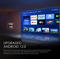 Projecteur Full HD 1080P le plus récent 2026, 1300 Lumens ANSI, Android 12.0, Mise au Point Automatique, Vidéoprojecteur Home Cinéma