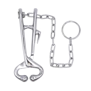 Sujetador de toros de acero inoxidable veterinario de diseño profesional personalizado para sujeción de ganado - Product Image 4