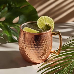 450ml Beer <b>Cups</b> with Handle Premium Gift for Friends and Family koi Perfect for Cocktails Parties Pure Copper Moscow Mule Mugs - Product Image 1