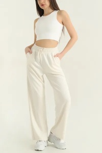 Pantalones Deportivos Casuales de Lona con Cintura Alta para Mujer EVER GLOW, de Secado Rápido, Transpirables, Modernos, para Senderismo al Aire Libre, Estilo Urbano, Lisos - Product Image 5